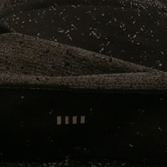 Lululemon Rest Less Cropped Half Zip Womens Size 10 Herringbone Fade Black White - Picture 3 of 11